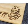 Jason Friday The 13th Medium Bamboo Cutting Board Decoration Horror Gift