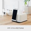 LIKE-IT RP-04 Tissue Case, Half Tissue Box, White, Made in Japan