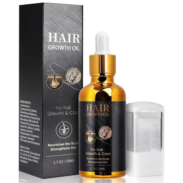 5% Minoxidil For Men and Women Hair Growth Serum, Hair Regrowth Treatment 50ML