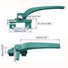 1x Locking Window Handle Aluminum Alloy Cockspur Locking Double Glazing Window Handle,Right/Left