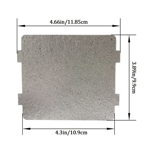 5 Pcs Microwave Oven Parts Waveguide Cover Universal Mica Sheet Microwave Oven Repairing Part for Kitchen Home Office Restaurant (4 Inch X 4.7 Inch)