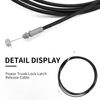 LIDSCURA Power Trunk Lock Latch Release Cable, Replacement Trunk Cable, Replacement for Toyota Corolla 2009-2013