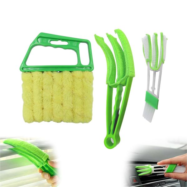 3 pieces venetian blind cleaner tool, cleaning tool for venetian blinds, Venetian Blind Cleaner, blind cleaners for wooden blinds, Blind Wet Dry Cleaner, Window Cleaner Tool Removable Washable