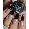 Parrot Polish Black Magic Thermal Nail Polish - Black/Clear Grey
