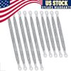 10PC Car Truck Firewall Engine Body Engine Ground Strap Tinned Copper Cable Kit