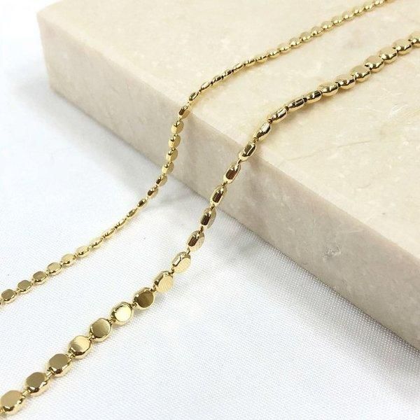 [Shinsegae Mall] P4 Round Chain 20cm Nail Parts Metal Chain Deco Stone Beads (W2E693C)