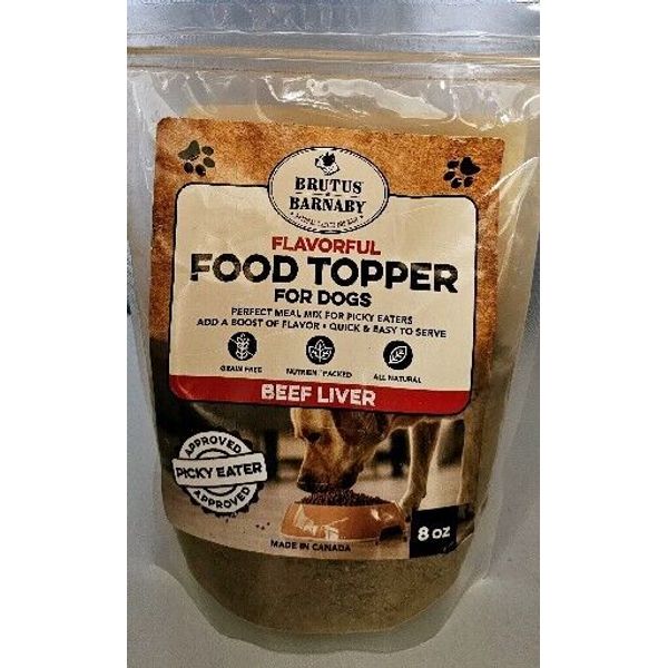 Dog Food Toppers, All Natural, Vegan for Picky Eaters Sweet Potato BRUTUS & BAR