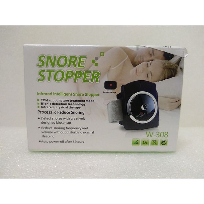 Snore Stopper ~ W-308 ~ Wearable Infrared Intelligence Snore Stopper