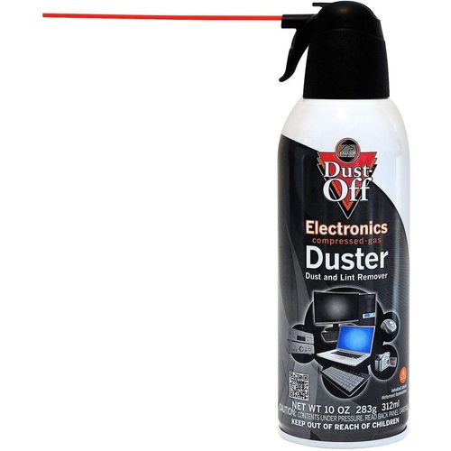Falcon Dust-Off Electronics Compressed Gas Duster 10 oz (4 Pack) [New Improved Version]