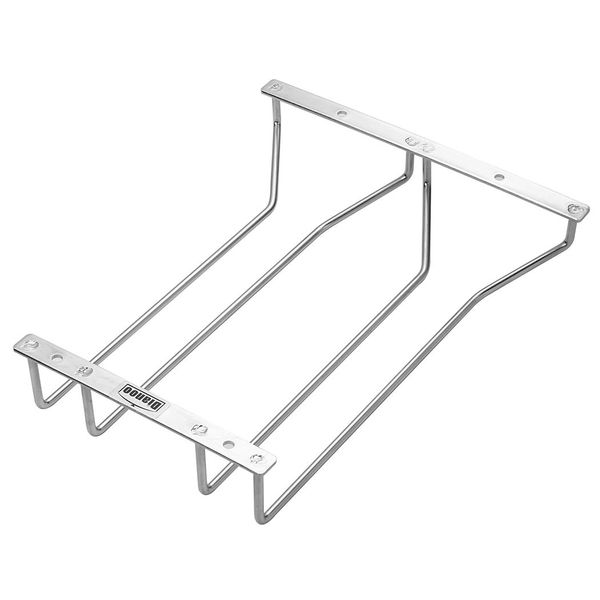 (27x22) - Dianoo 2 Rows 27cm Wine Glass Racks, Stemware Racks, Stainless Steel Bar Home Cup Holder, Wine Glass Rack Hanger, Under Cabinet Wine Glass Stemware Rack Holder, 2 Rows