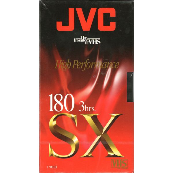 JVC E 180 SX Blank Tape