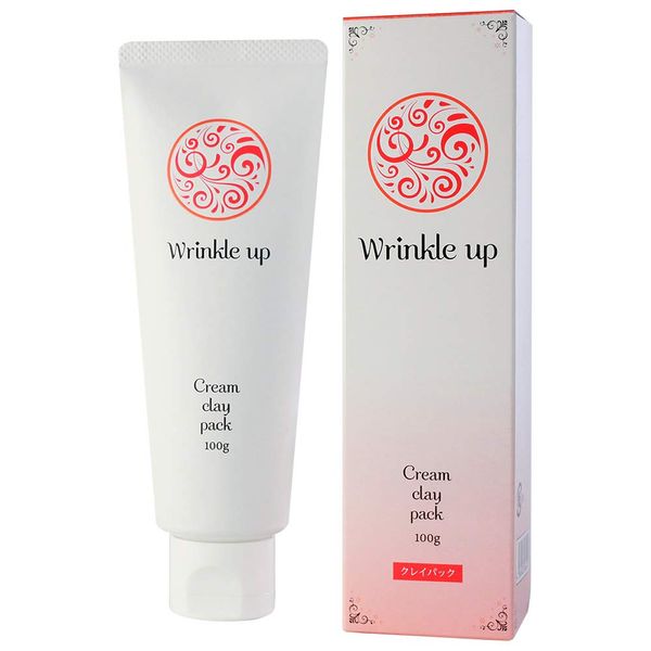 Wrinkle Resistant and Anti-Sagging Wrinkle Wrinkle Up Cream Clay Pack 100g Discreet Dry Wrinkles Pore White Moisturizing Care