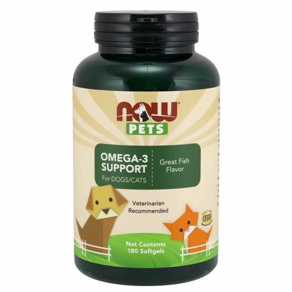 Omega-3 Support  180 Softgels By Now Foods