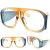 OVERSIZED EXAGGERATED Classic Retro Clear Lens EYE GLASSES Big Super Thick Frame