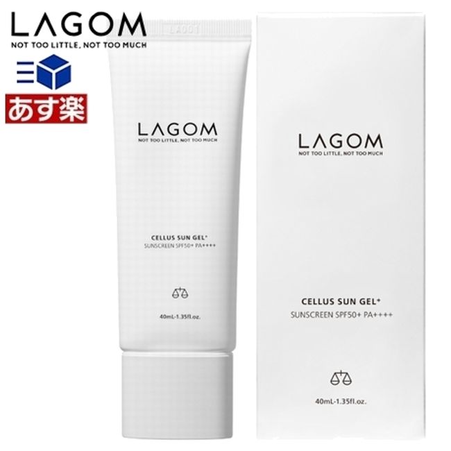 [Domestic genuine product] LAGOM Sun Gel Plus SPF50+ PA++++ 40mL Sunscreen Emulsion Type Transparent Korean Cosmetics<br>