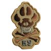 MIL-SPEC MONKEY Military Patch K9 Velcro Desert