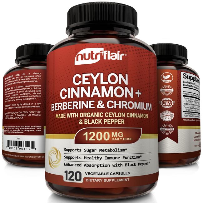ceylon cinnamon chromium polynicotinate