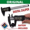 2x Electronic Digital Vernier Caliper Gauge Micrometer LCD Ruler Meter Tool 0-6“