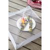 Fox Run Giant Square Food Umbrella, 18" sq, White