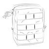 Helikon-Tex GENERAL PURPOSE CARGO POUCH - Cordura Adaptive Green