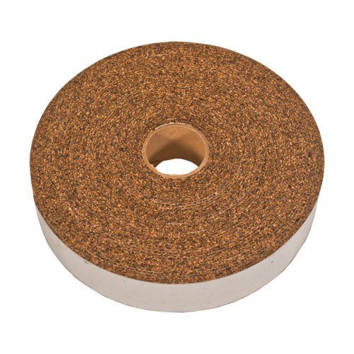 Cork And Rubber Stripping With Adhesive - 1/8" Thick X 3/4" Wide X 25' Long