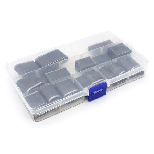 Yuhtech 52Pcs Leather Punch Set, Hole Hollow Punch Cutter for DIY Leather Craft Leather Hole Puncher Cutter Tool