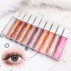 YAYAMIYA Flash Series Solid Color Liquid Eyeshadow, Long Lasting, Women's, Liquid Eyeshadow, 10 Colors, 1.1 oz (30 g), 5# Night Sky Star