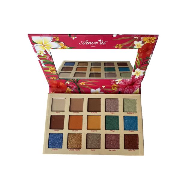 Amor Us: Shine Bright 15 Shade Eyeshadow Palette