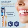 Royal Denta Silver, Manual Toothbrush Medium (Yellow)