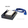 USB 3.0 2-Port Front Panel Hub Bracket for Dual 2.5" HDD/SSD to 3.5" PC tray