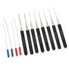 Broken Key Extractor Kit, 12Pcs 0.2‑0.4mm Broken Tap Extractor, Broken Key Extraction Tool Set Kit for Repair Maintenance