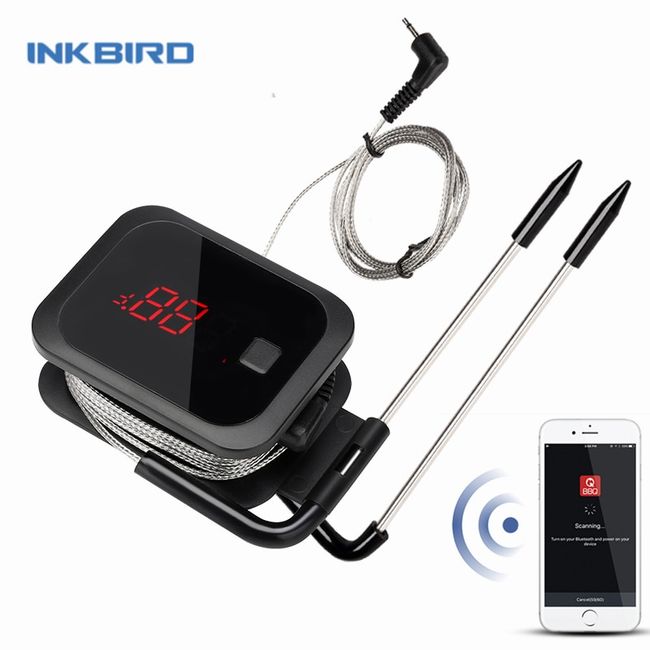 inkbird smart digital wireless meat thermometer
