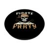 Pirate Party Eye Patch Sailing Ocean Pirate Lover PopSockets Swappable PopGrip