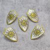5pack Custom Gold Sun Lion Shield Lot For Minifigures D11SLS2