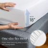 LuxClub 6 PC Full Size Sheet Set Bed Sheets Deep Pockets 18" Eco Friendly Wri...