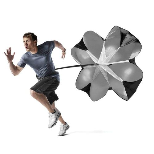 CHUANGOU Resistance Parachute Speed Training Sprint Parachute for Speed Training Sprint and Endurance Training 56 Inches