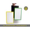10Pcs Magnetic Dry Erase Labels Ultra-Large, 6x3.5" Thick Reusable Writable E...