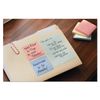 3M Post-it(R) Lined Notes, 4in. x 6in., Assorted Pastel Colors, Pack Of 5