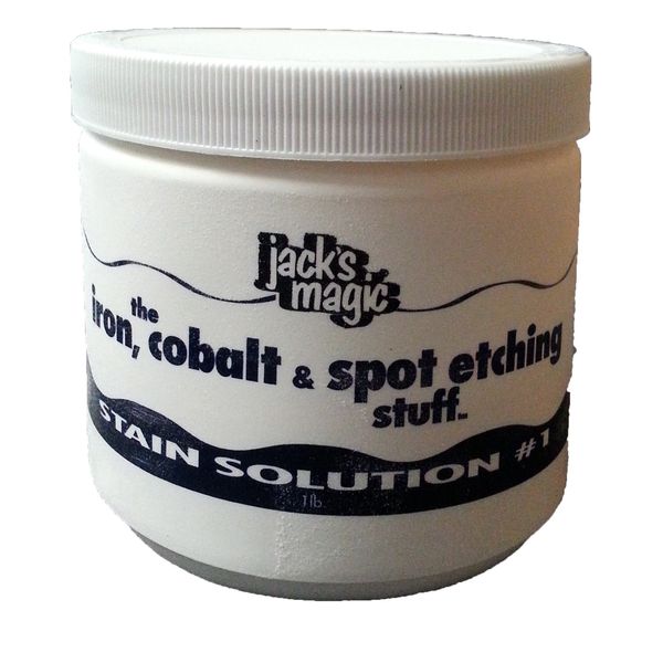 Jack's Magic Stain Solution #1 The Iron, Cobalt and Spot Etching Stuff, 1 pound
