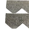 1 Set Roof Shingles Slate 55 mm Grey 0.55 m²