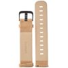 Garmin Quick Release Band, 20mm, Tan Suede with Slate Hardware