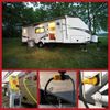 RV Electrical Adapters Cord with 180 Degree Bend Design & Easy PowerGrip Handle