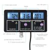Multiparameter PH/EC/CF/TDS/Water Quality Tester Temperature Tool for Aquariums, Hydroponics, Laboratory Tool