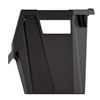 Plastic Order Picking Parts Storage Bins Boxes With Scooped Front Stackable Wall (40 Litres, Without lid)