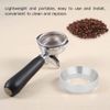 58mm Aluminum Universal Coffee Dosing Ring Funnel Replacement Coffee Maker Accessory for Coffee Machine, Necessary Tool for Hand-Made Coffee(Silver)