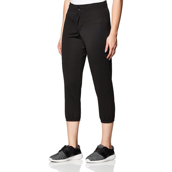 Intensity Women's Low Rise Double Knit Pant, Small, Black