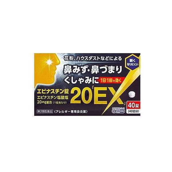 【第2類医薬品】エピナスチン錠20「EX」 40錠