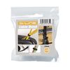 D-Line CTTAPE1.2B Cable Reusable Hook/ Loop Tidy Band - Black