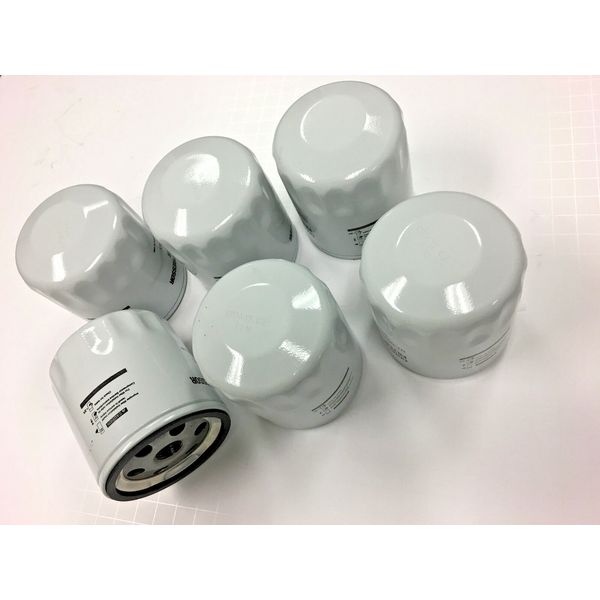 6 PACK - REPLACEMENT OIL FILTER FOR QUINCY COMPRESSOR PART # 110814-001