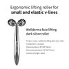 WellDerma Face Lifting Dark Silver Roller Ergonomic Lifting and V-Lines Massage Roller